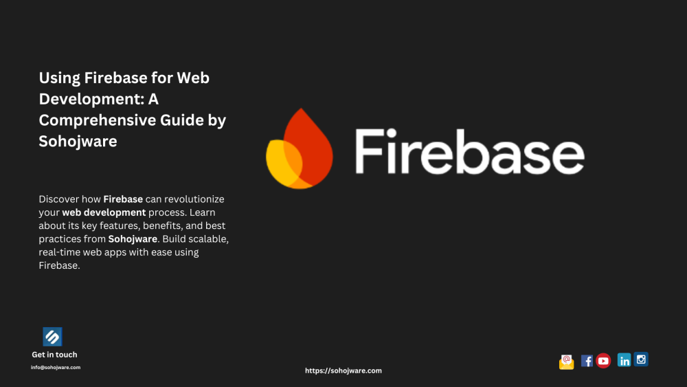 Using Firebase for Web Development: A Comprehensive Guide by Sohojware