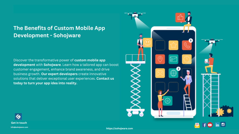 The Benefits of Custom Mobile App Development - Sohojware