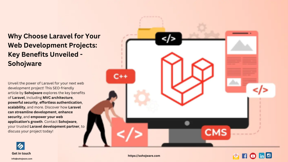 Why Choose Laravel for Your Web Development Projects: Key Benefits Unveiled - Sohojware