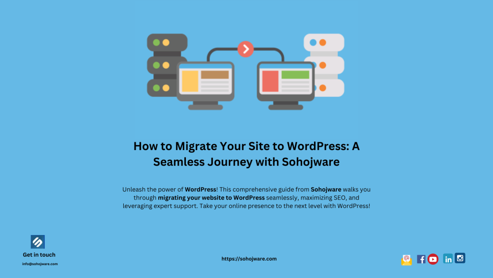 How to Migrate Your Site to WordPress: A Seamless Journey with Sohojware