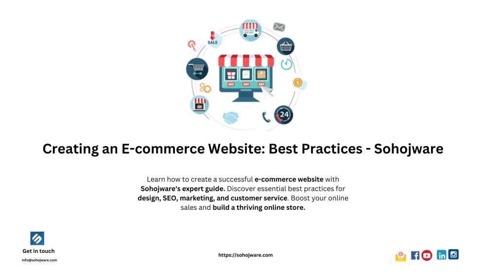 Creating an E-commerce Website: Best Practices - Sohojware