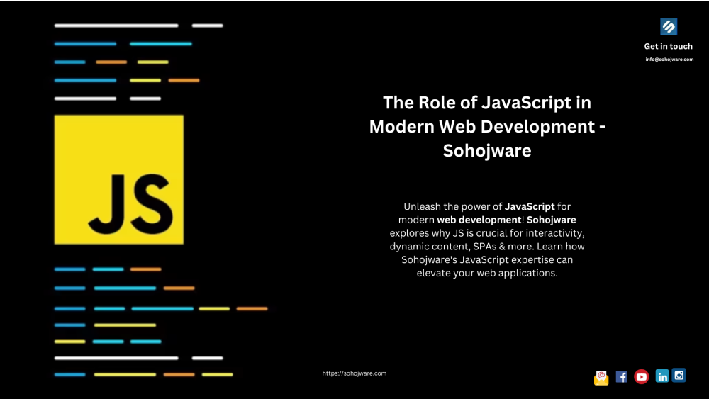 The Role of JavaScript in Modern Web Development - Sohojware