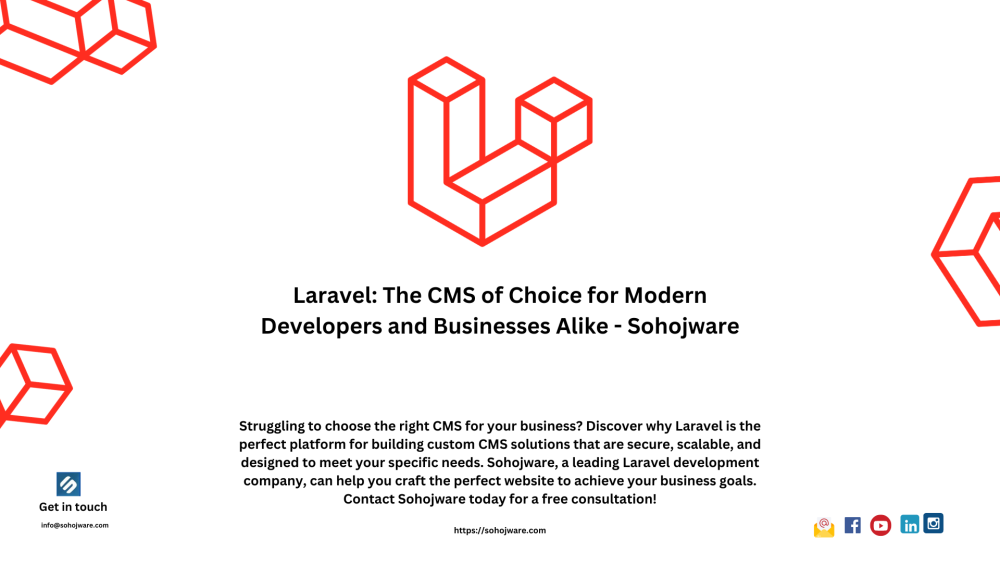 Laravel: The CMS of Choice for Modern Developers and Businesses Alike - Sohojware