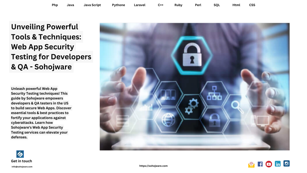 Unveiling Powerful Tools & Techniques: Web App Security Testing for Developers & QA - Sohojware